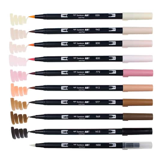 Tombow Portrait Dual Brush Pens